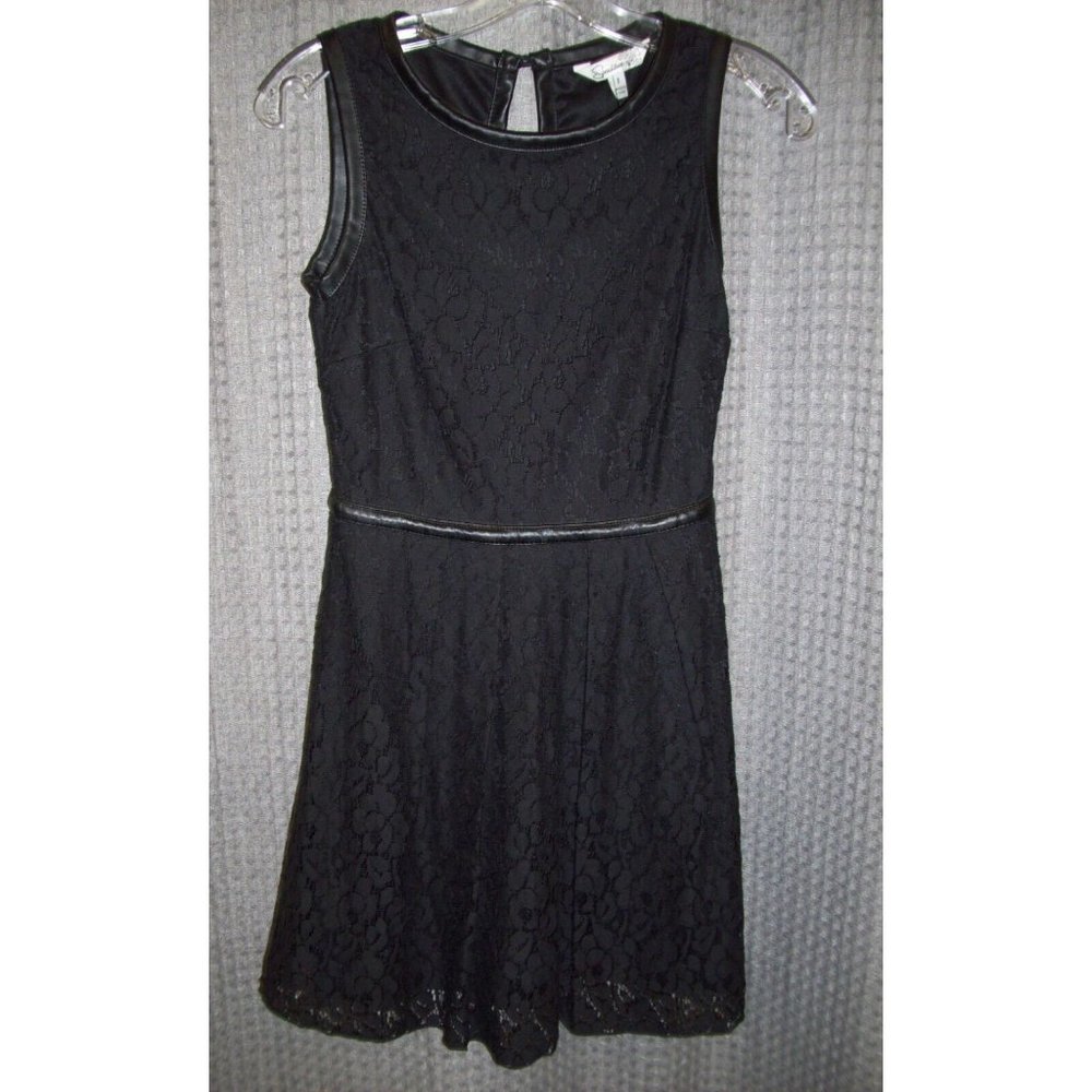Speechless Women's Black Lace Dress - Size 1 (15756)